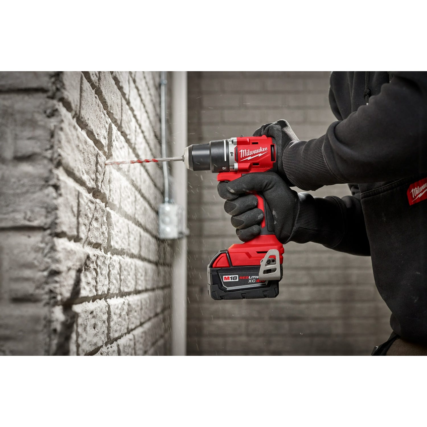 Milwaukee 3602-20 M18 Compact Brushless 1/2" Hammer Drill (Bare Tool)