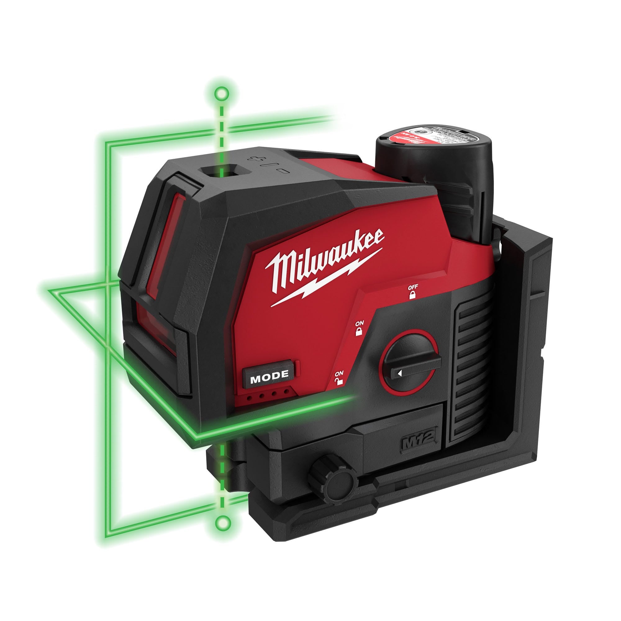 Milwaukee 3622-21 M12 Green Cross Line & Plumb Points Laser 3.0Ah Kit