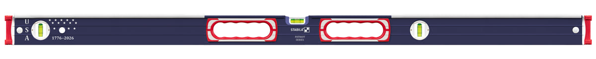 Stabila Limited Edition Patriotic Type 196 Heavy Duty Mason 24-in. and 48-in. Level Set (36250)