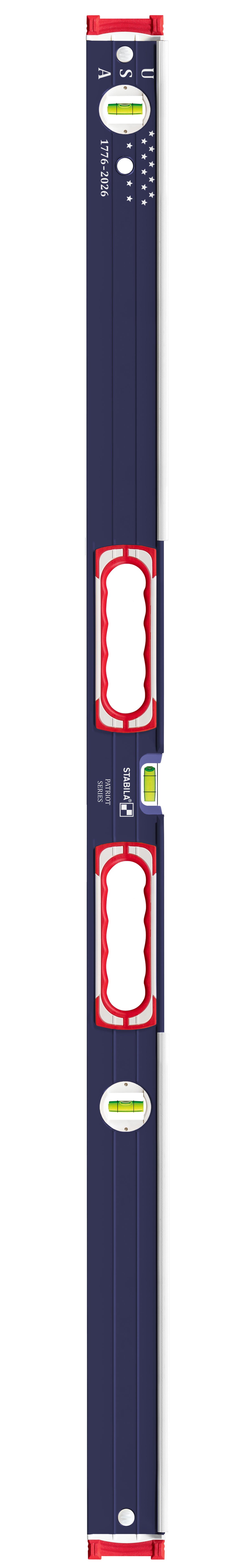 Stabila Limited Edition Patriotic Type 196 Heavy Duty Mason 24-in. and 48-in. Level Set (36250)