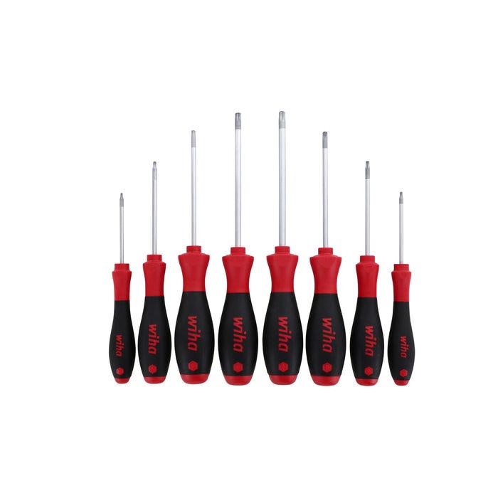 Wiha 36294 8-Piece SoftFinish Torx Screwdriver Set