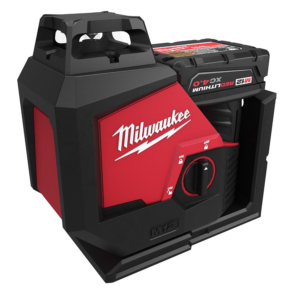 Milwaukee 3631-21 M12 Green 360 Degree Single Plane Laser Kit