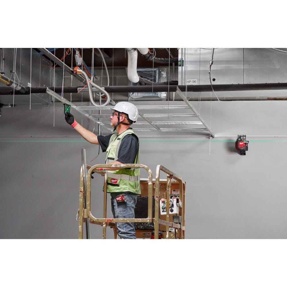 Milwaukee 3631-20 M12 Green 360 Degree Single Plane Laser, Bare Tool
