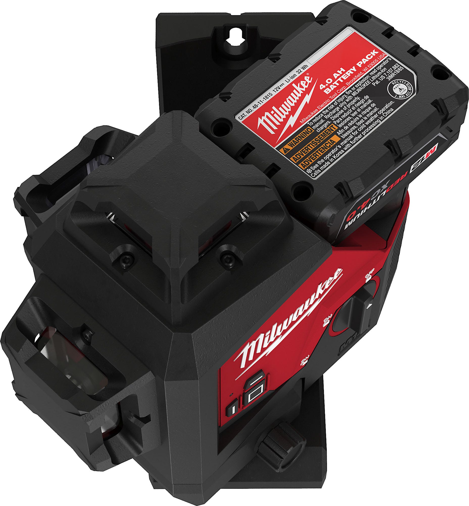 Milwaukee 3632-21 M12 Green 360 3-Plane Laser 4.0Ah Kit
