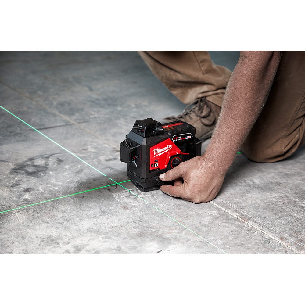Milwaukee 3632-21 M12 Green 360 3-Plane Laser 4.0Ah Kit