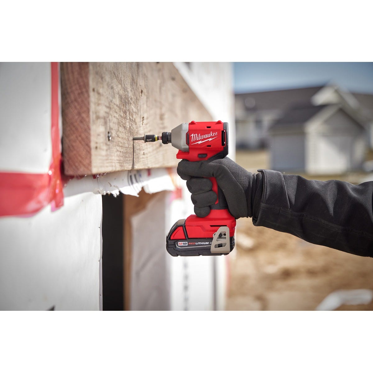 Milwaukee M18™ Compact Brushless 1/4" Hex Impact Driver Kit with 2 Batteries