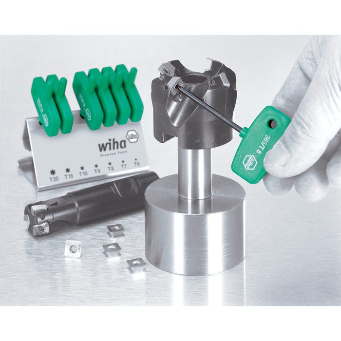 Wiha 36590 7-Piece Torx Wing Handle Set In Stand