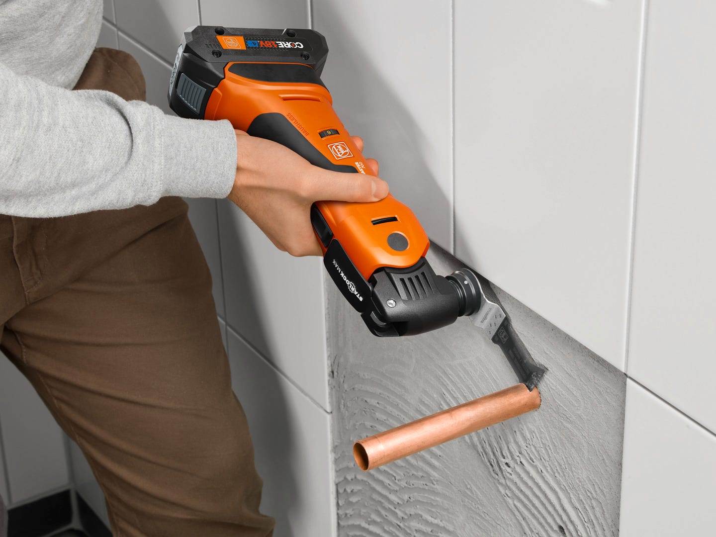 Fein 71293662090 18V AS MULTIMASTER 700 MAX SELECT Oscillating MultiTool, Tool Only