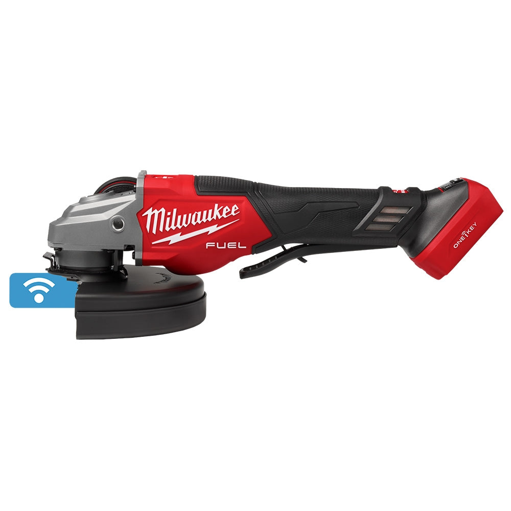 Milwaukee 3674-20 M18 FUEL 4-1/2"-7" Variable Speed Braking Grinder, Paddle Switch w/ ONE-KEY