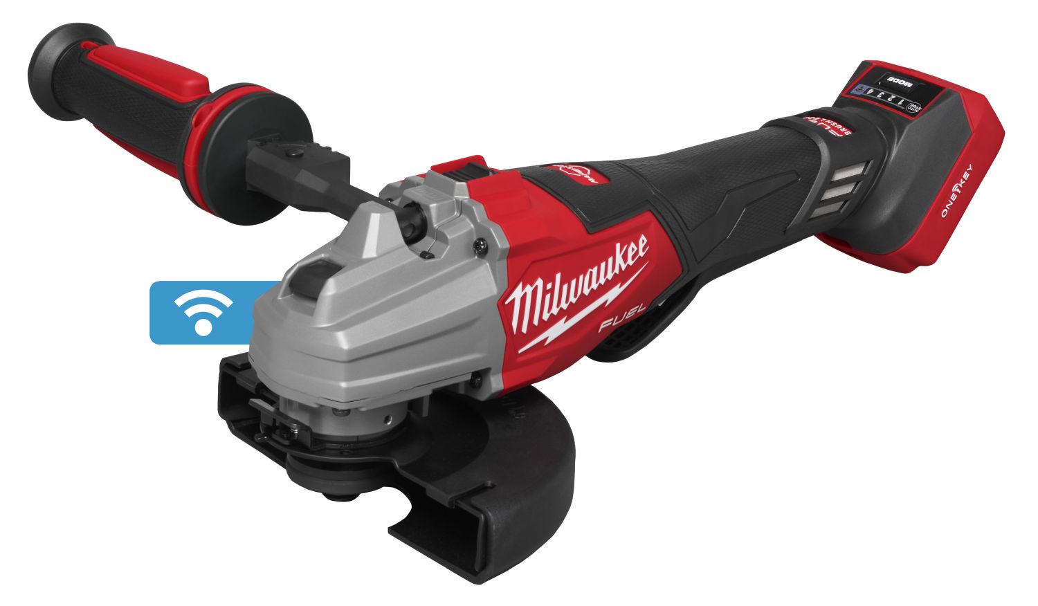 Milwaukee 3676-20 M18 FUEL 4-1/2" / 6" Dual Trigger Braking Paddle Switch Grinder  w/ ONEKEY, Tool Only