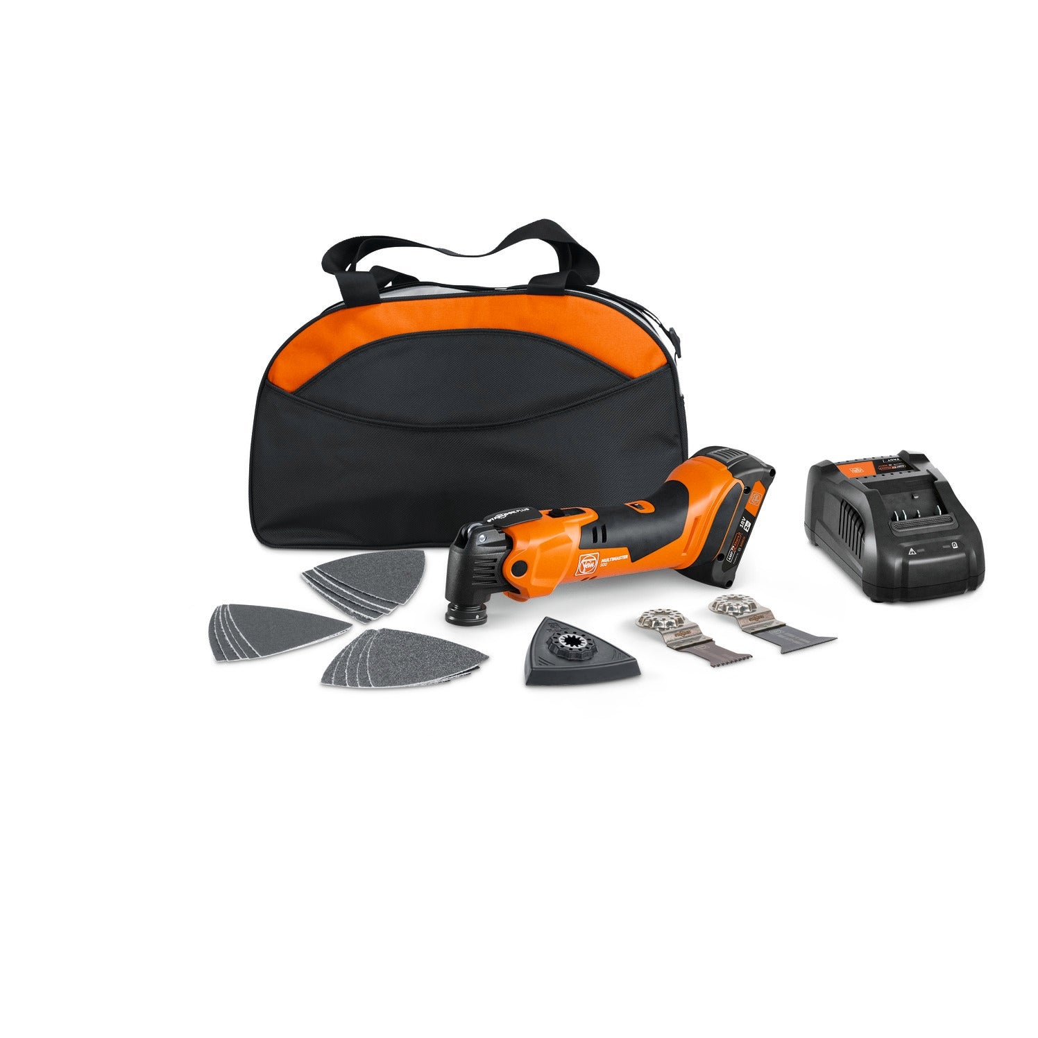 Fein 71293865090 18V AS MULTIMASTER 500 PLUS Oscillating MultiTool 2.0Ah Kit