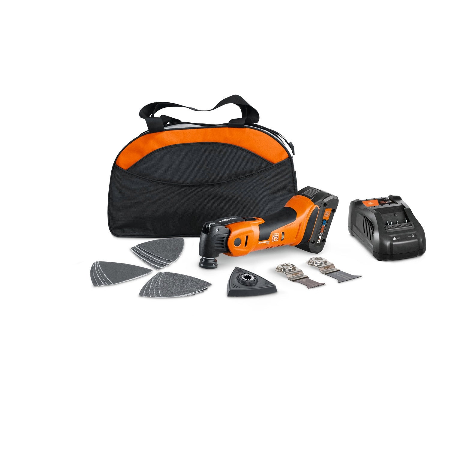 Fein 71293664090 18V AS MULTIMASTER 700 PLUS Oscillating MultiTool 4.0Ah Kit