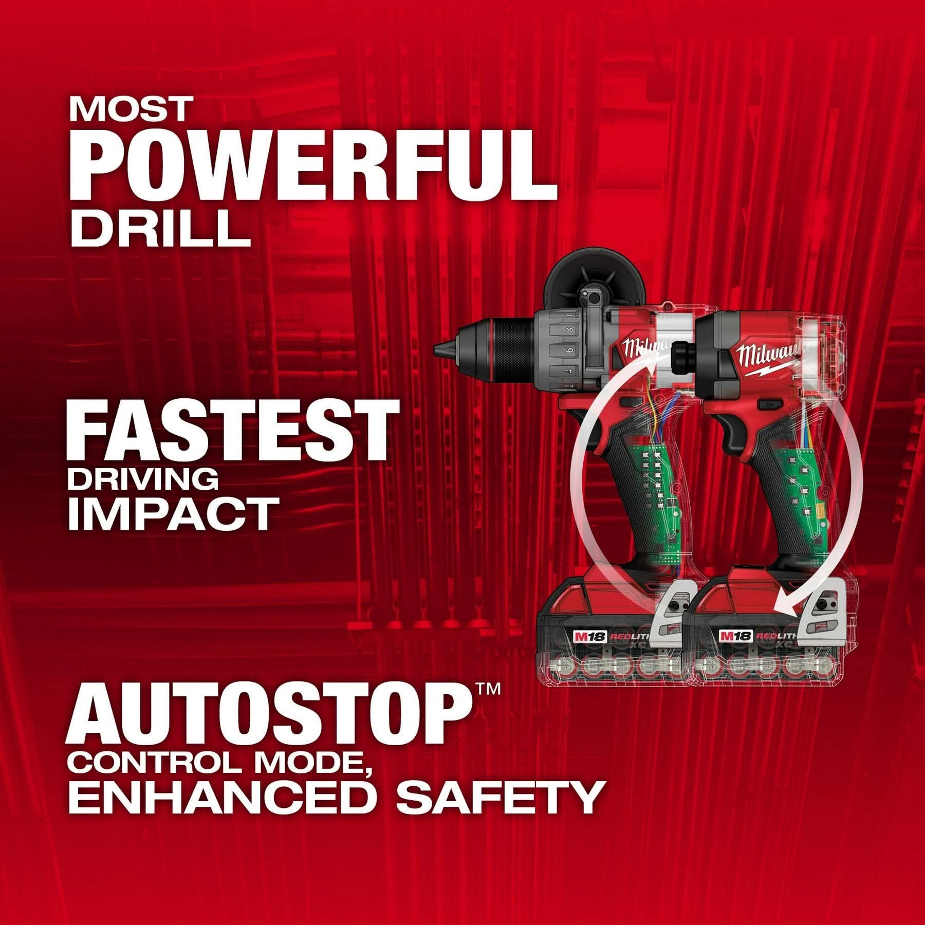 Milwaukee - Milwaukee M18 FUEL? 1/2\" Drill/Driver Kit - 2703-22 #2703-22
