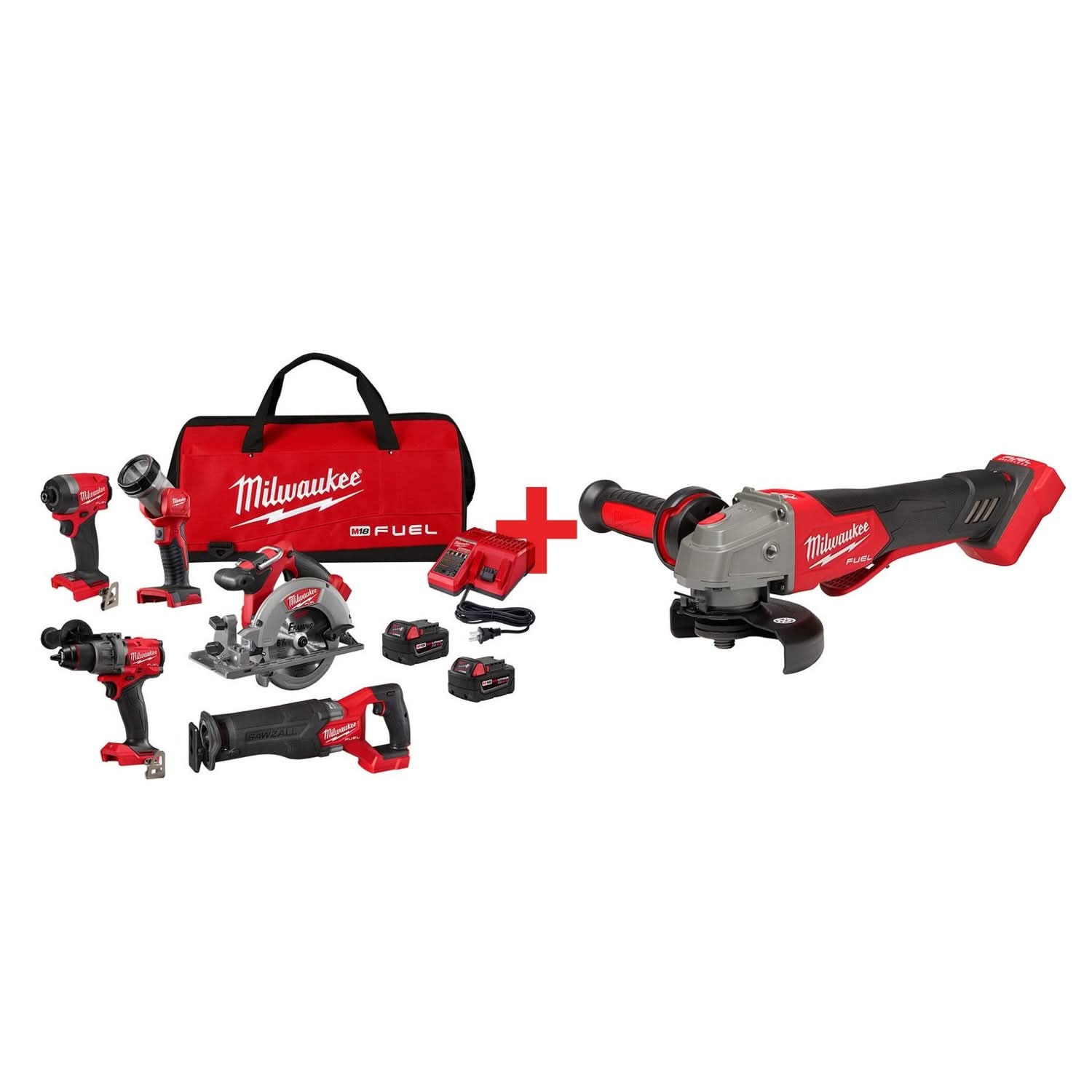 Milwaukee M18 FUEL 6-Tool Combo Kit