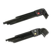 Wiha 36995 22-Piece Ball End Long Arm Hex L-Key Set, Metric/Inch