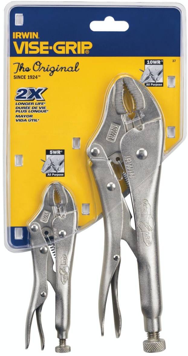 Irwin 37 VISE-GRIP Original 2-Piece Locking Pliers Set