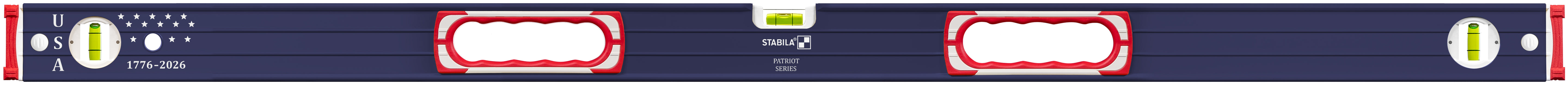 Stabila Limited Edition Patriotic Type 196 Heavy Duty 16-in. and 48-in. Level Set (37250)