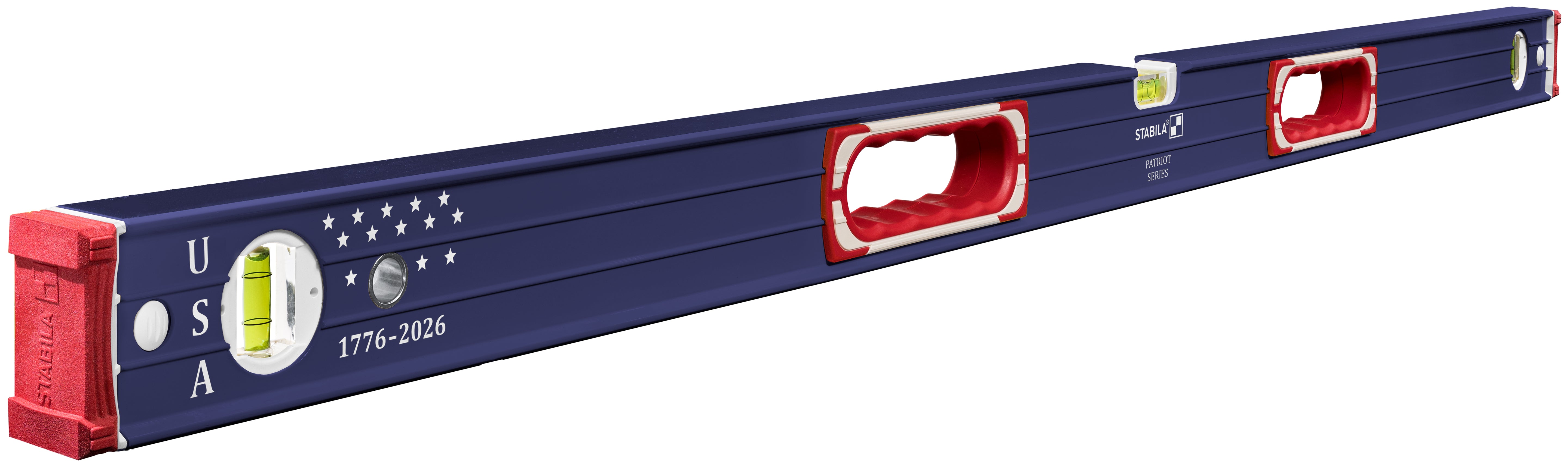 Stabila Limited Edition Patriotic Type 196 Heavy Duty 16-in. and 48-in. Level Set (37250)