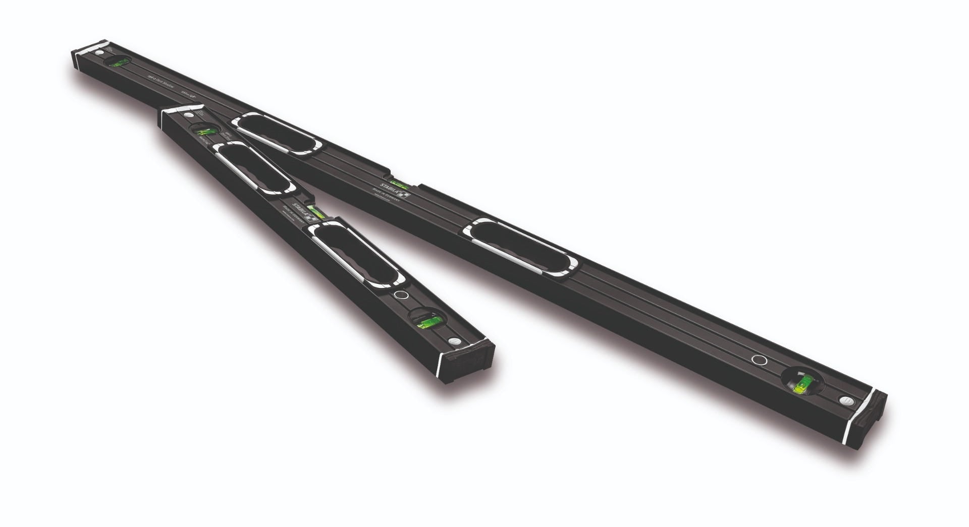 Stabila 37300 2-Piece Type 196 2-Piece Dark Shadow 24 in. / 48 in. Level Set