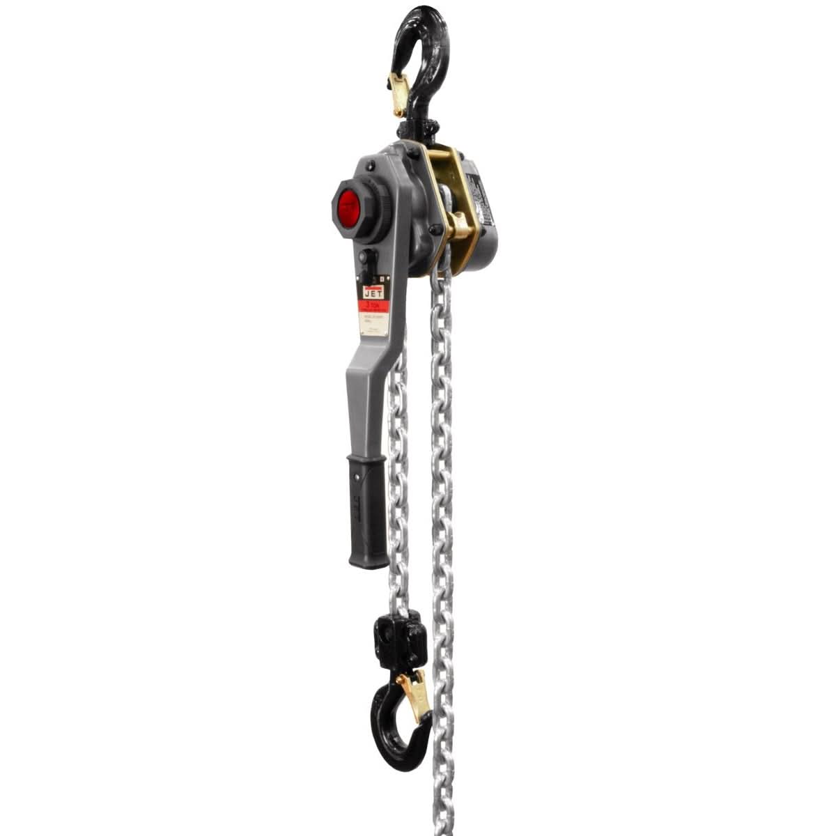 JET 376502 JLH Series 3 Ton Lever Hoist, 15-Foot Lift with Overload Protection