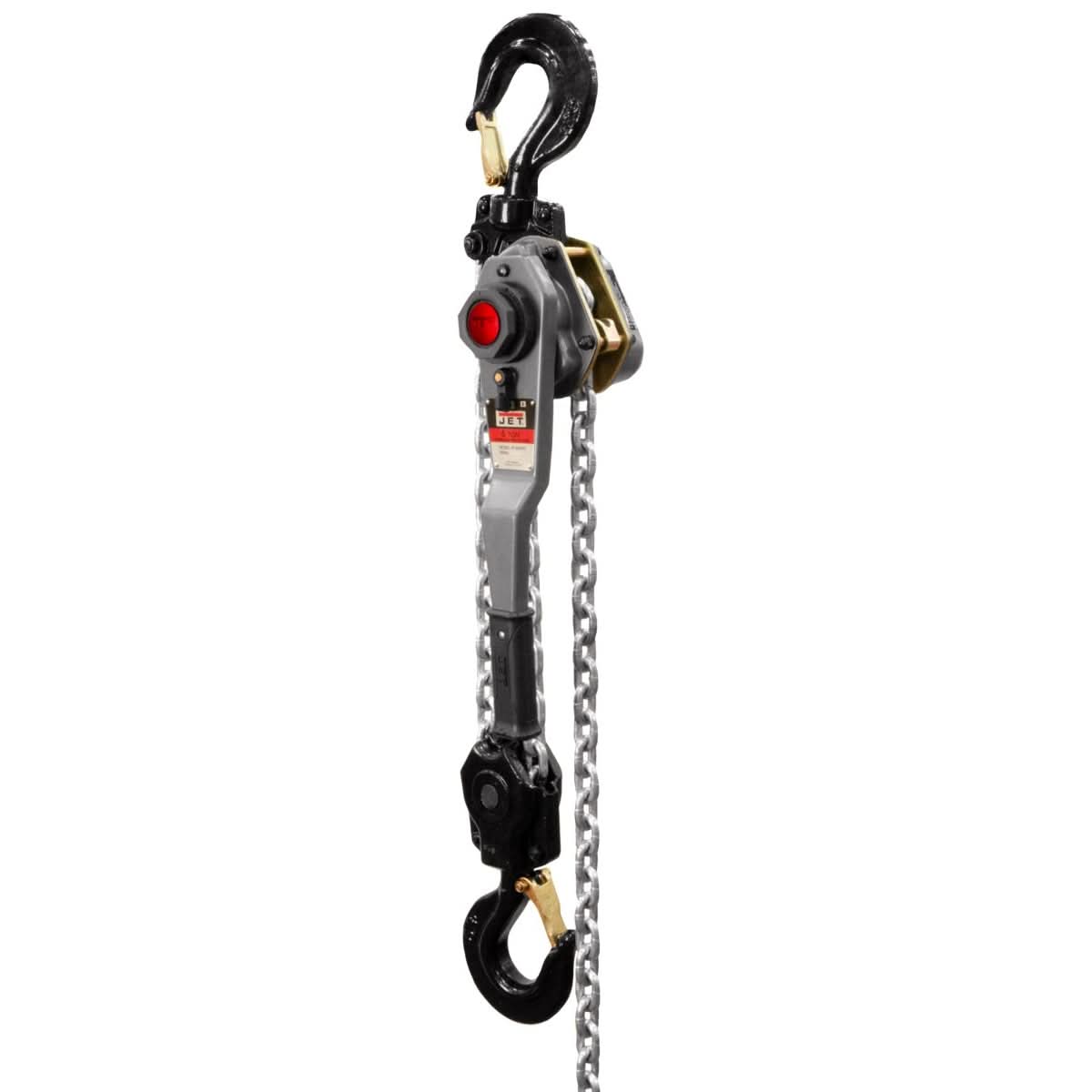 JET 376601 JLH Series 6 Ton Lever Hoist, 10-Foot Lift with Overload Protection