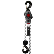 JET 376801 JLH Series 1-1/2 Ton Lever Hoist, 10-Foot Lift with Overload Protection & Shipyard Hooks