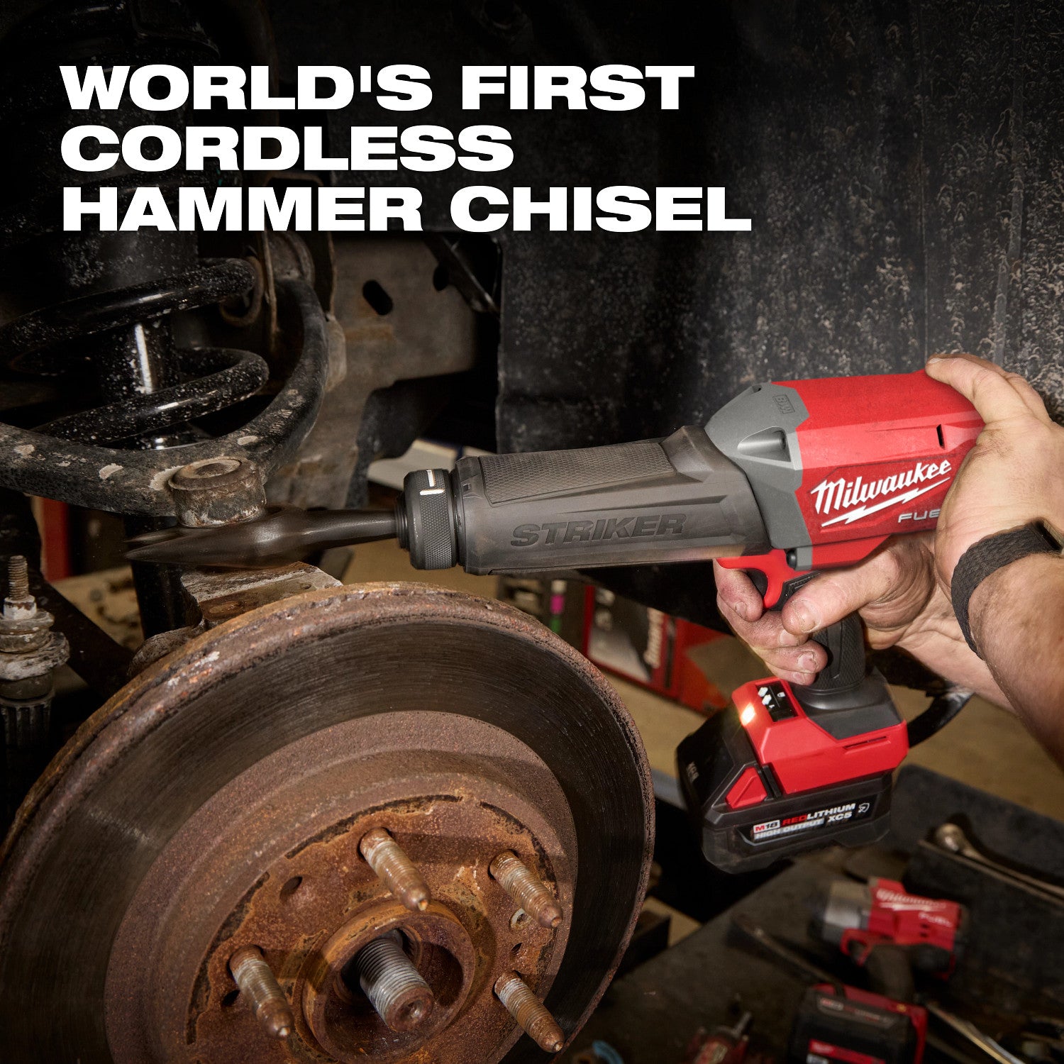 Milwaukee M18 FUEL STRIKER Hammer Chisel 5.0Ah Kit (3771-21)