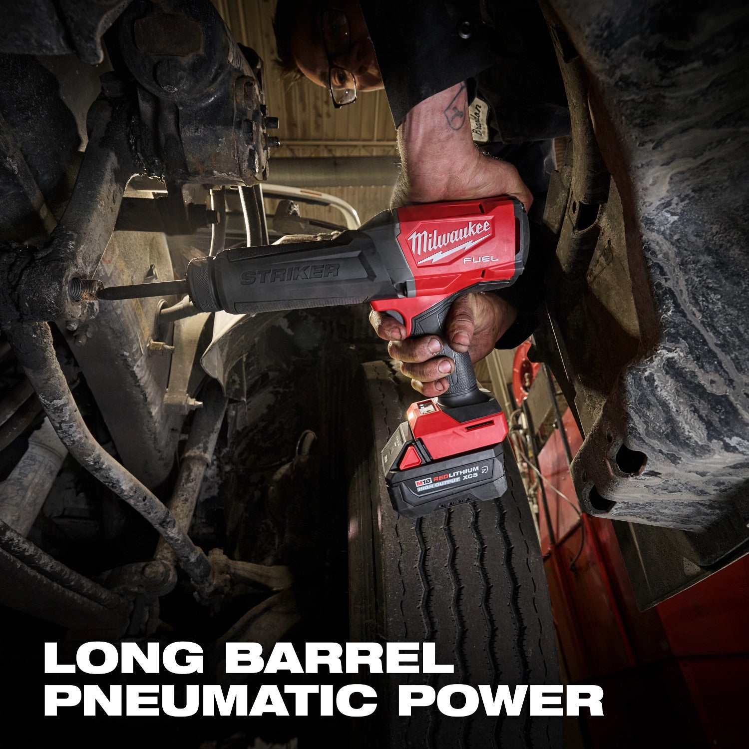 Milwaukee M18 FUEL STRIKER Hammer Chisel 5.0Ah Kit (3771-21)