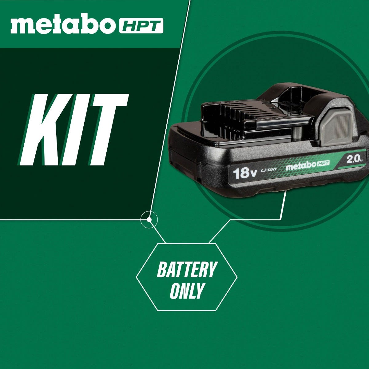 Metabo HPT 377797M 18V 2.0Ah Battery (with fuel indicator)