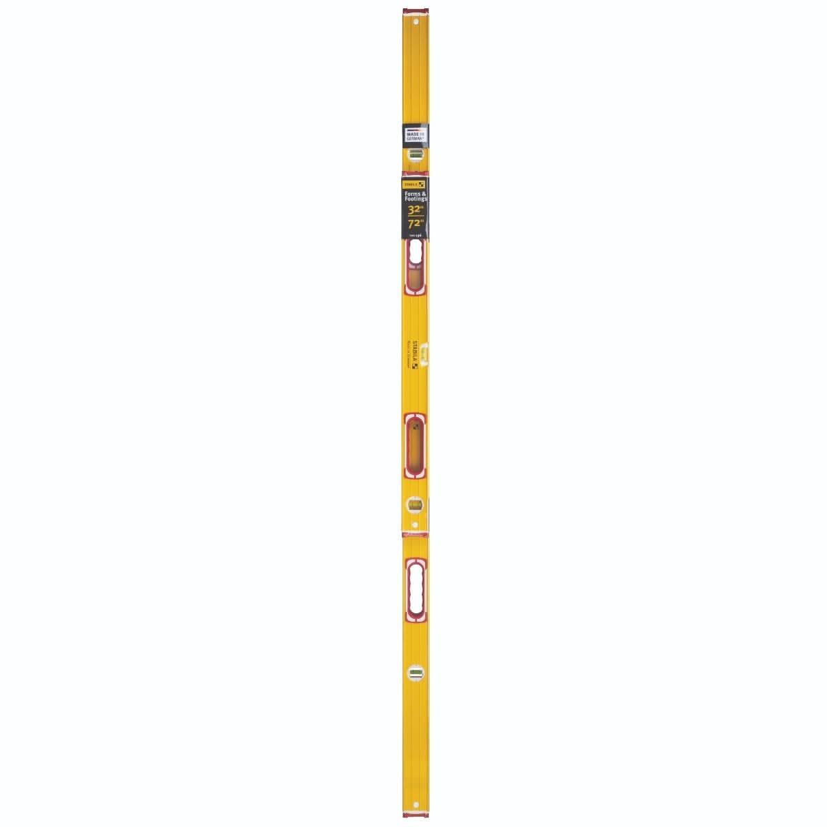 Stabila 37872 72-inch & 32-inch Type 196 Spirit 2-Piece Level Set