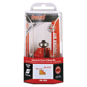 Freud 38-352 1-1/2-Inch Classical Cove & Bead Router Bit (Quadra-Cut)