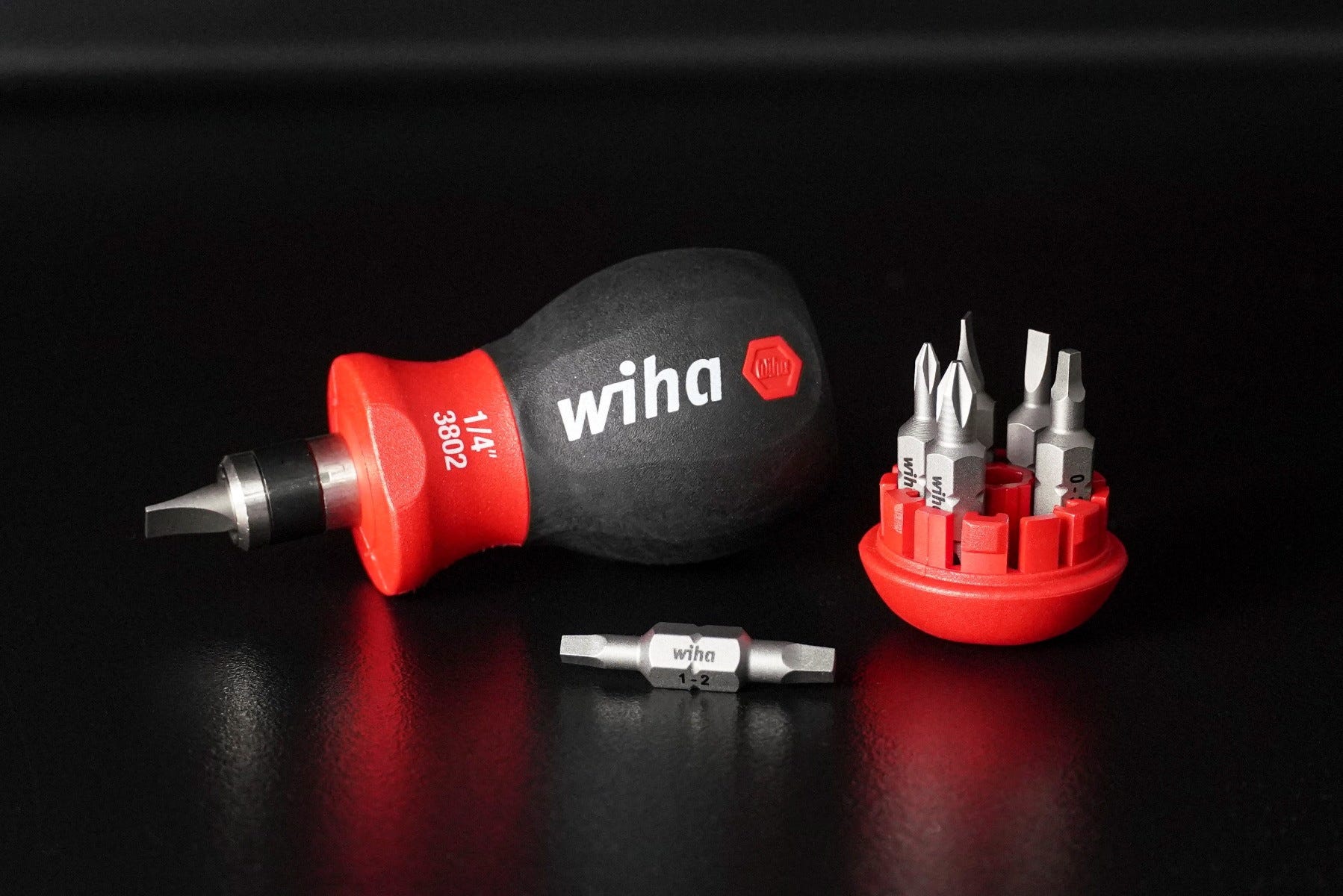 Wiha 38090 14inOne SoftFinish Stubby Multi-Driver
