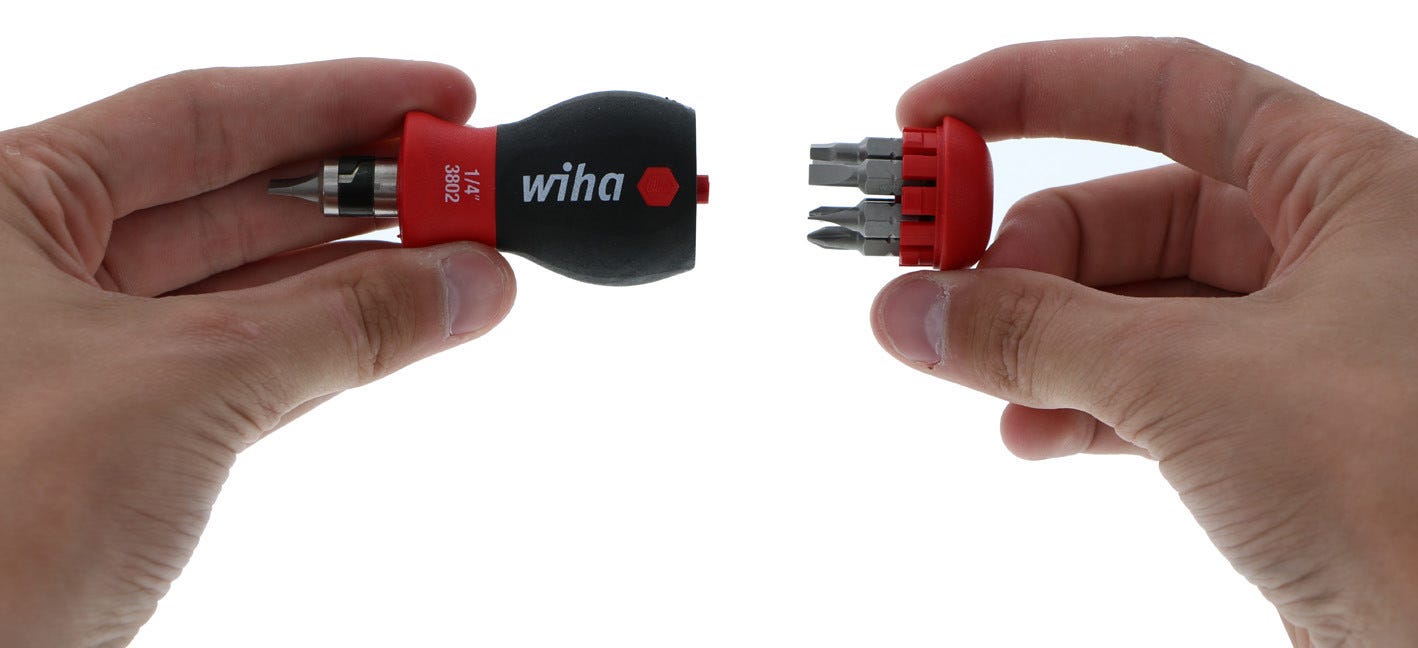 Wiha 38090 14inOne SoftFinish Stubby Multi-Driver