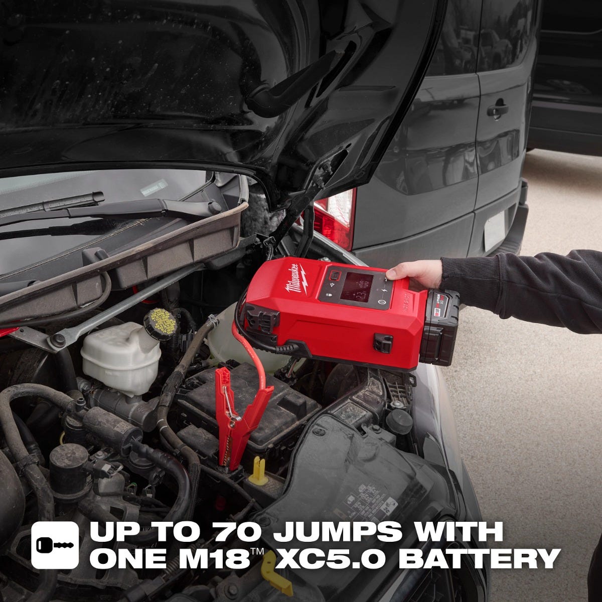 Milwaukee 3841-20 M18 HOTSHOT Jump Starter, Tool Only