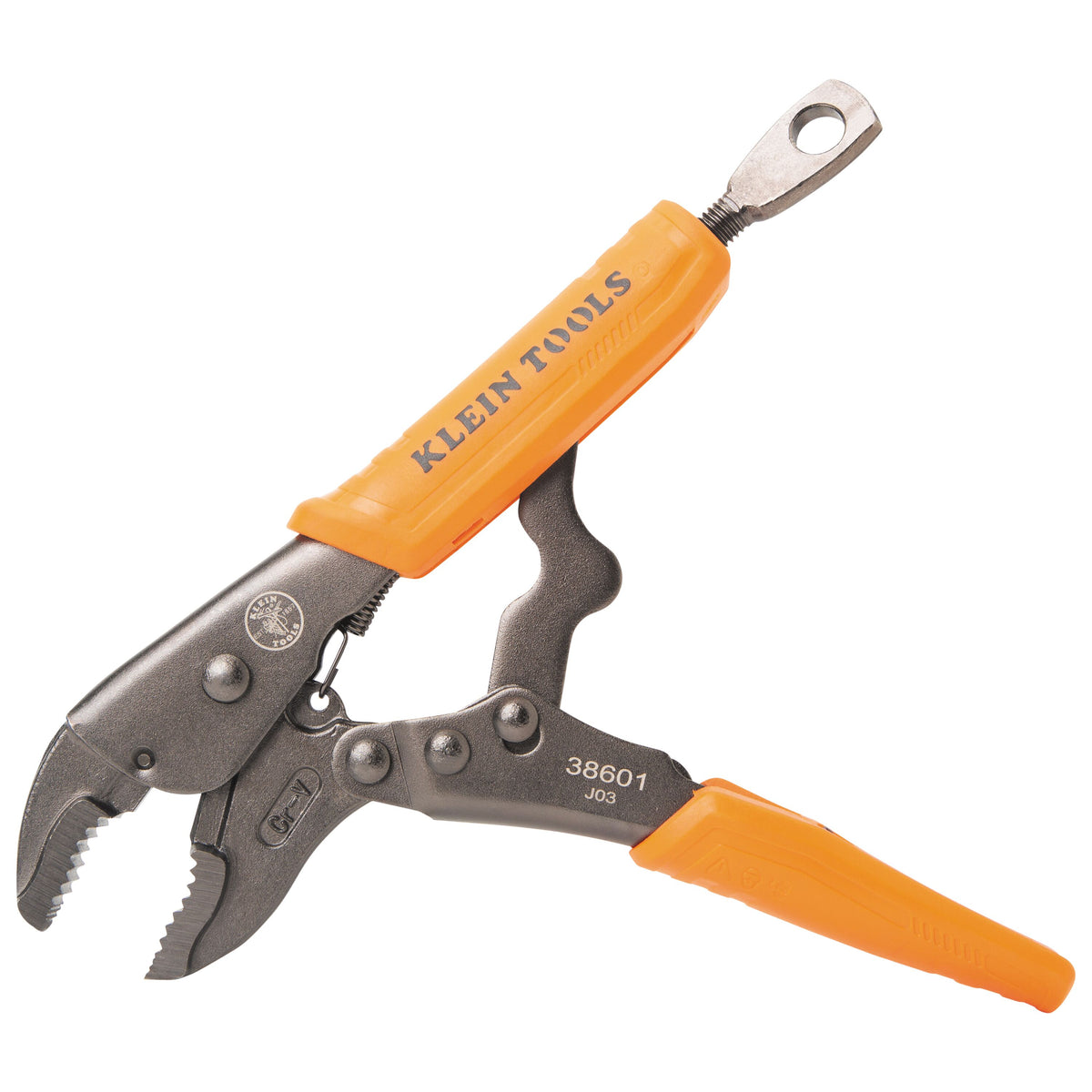 Klein 38601 locking pliers side view open