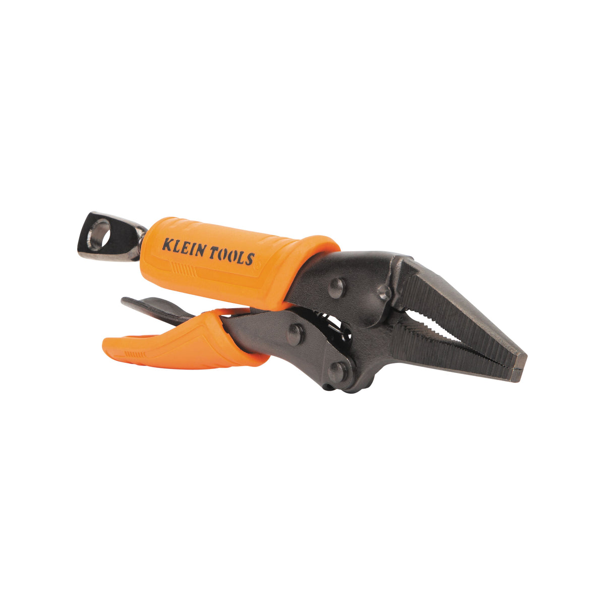 Klein 38610 long nose locking pliers jaws closed