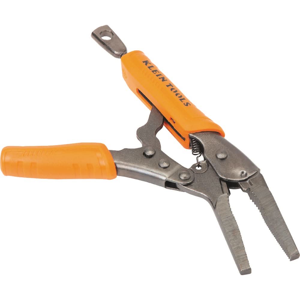 Klein Tools 38611 Long Nose Locking Pliers, 6-Inch
