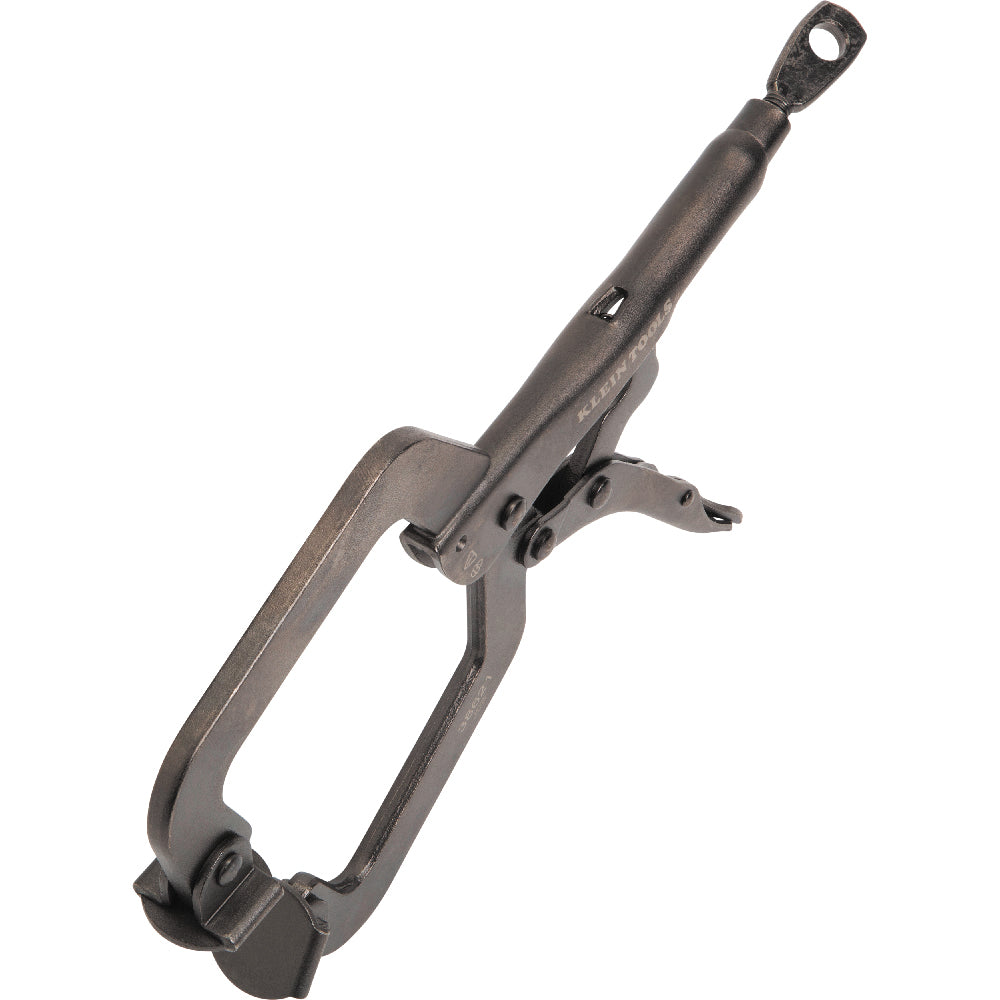 Klein 38621 swivel jaw locking pliers angled view open
