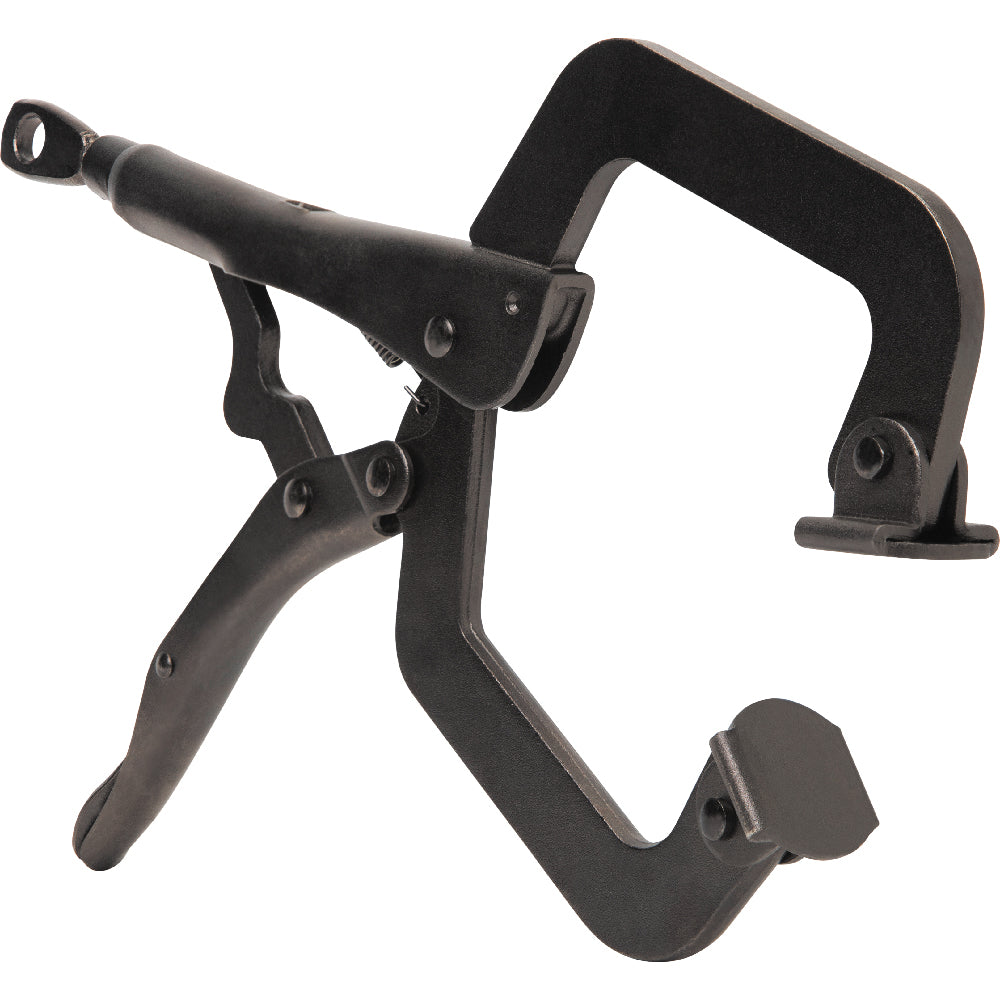 Klein 38621 C-clamp locking pliers jaws open