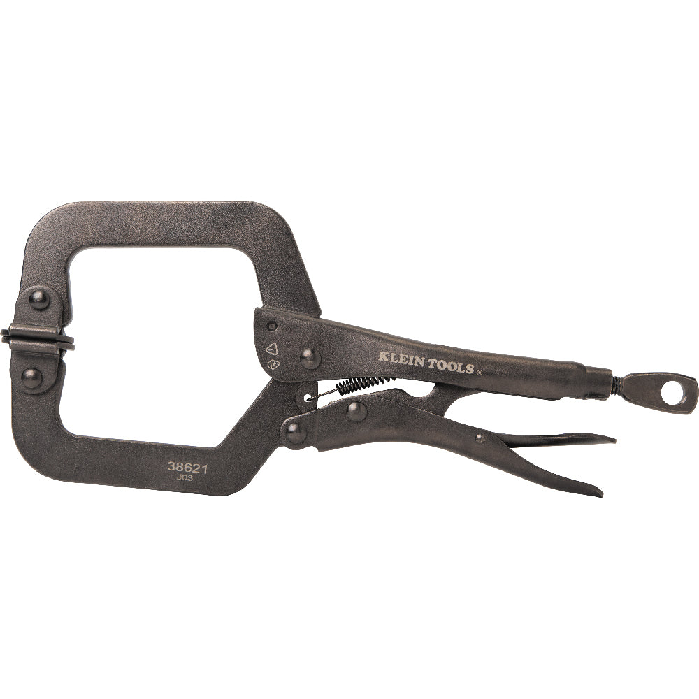 Klein 38621 locking pliers side view closed
