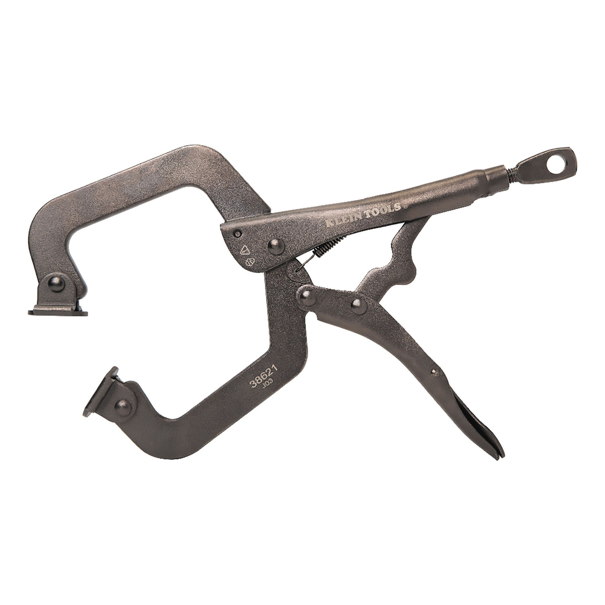 Klein 38621 locking pliers side view open