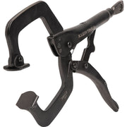 Klein Tools 38622 C-Clamp Locking Pliers With Swivel Jaws, 11-Inch