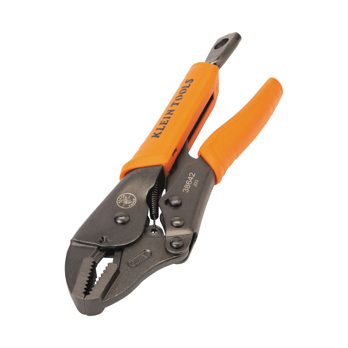 Klein 38642 locking pliers front view