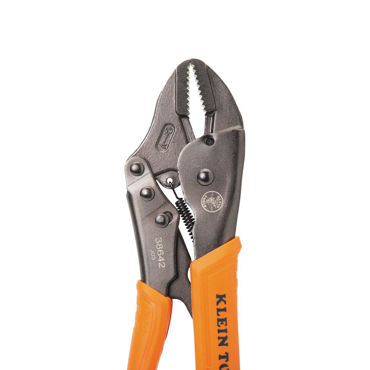 Klein 38642 straight jaw detail closed