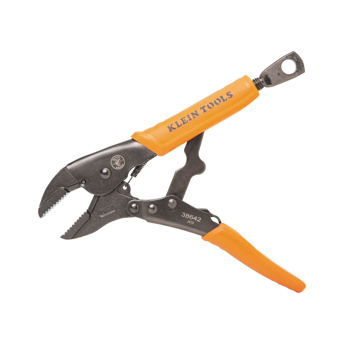 Klein 38642 locking pliers side view open