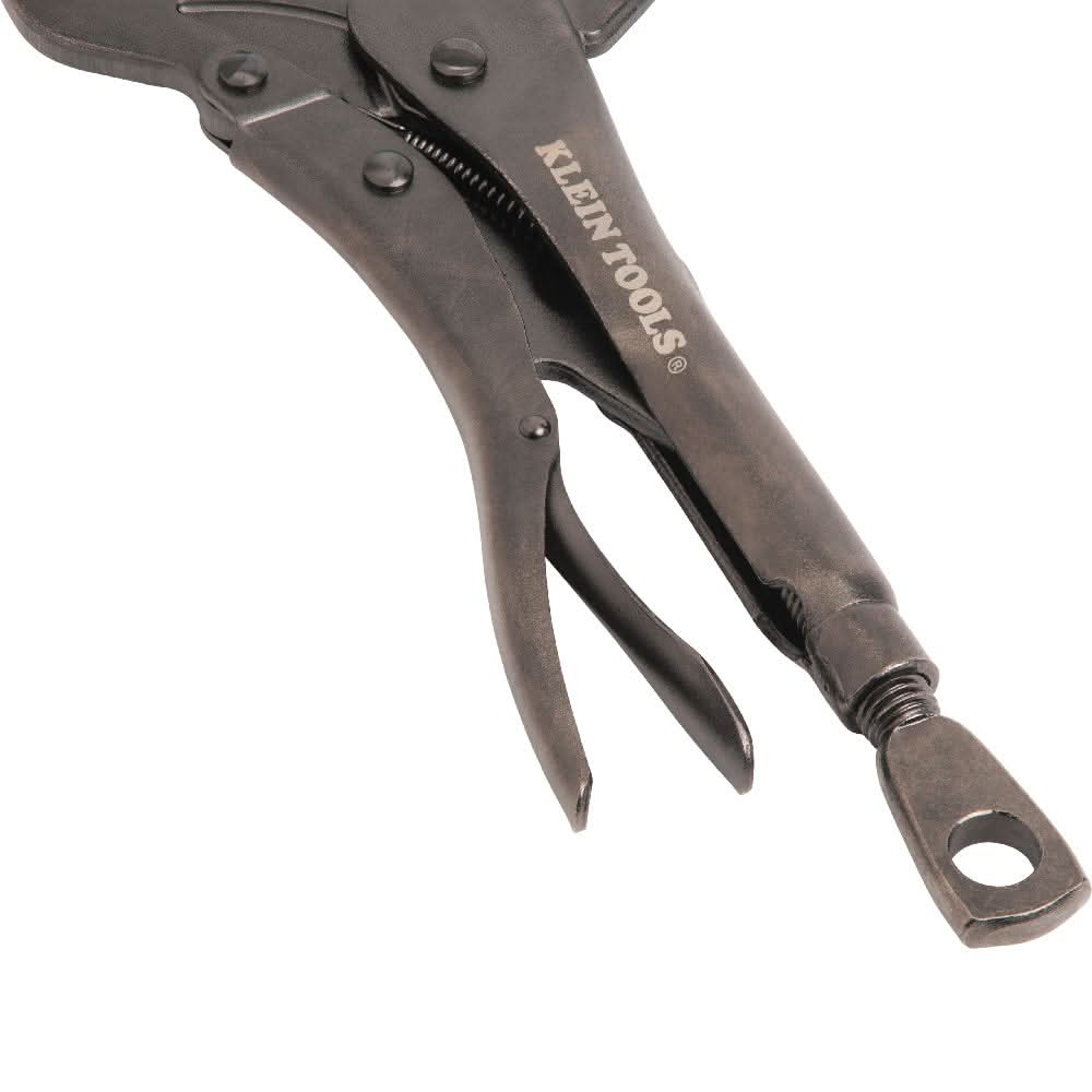 Klein Tools 38662 2-Piece C-Clamp Locking Pliers with Swivel Jaws Set, 6- and 11-Inch