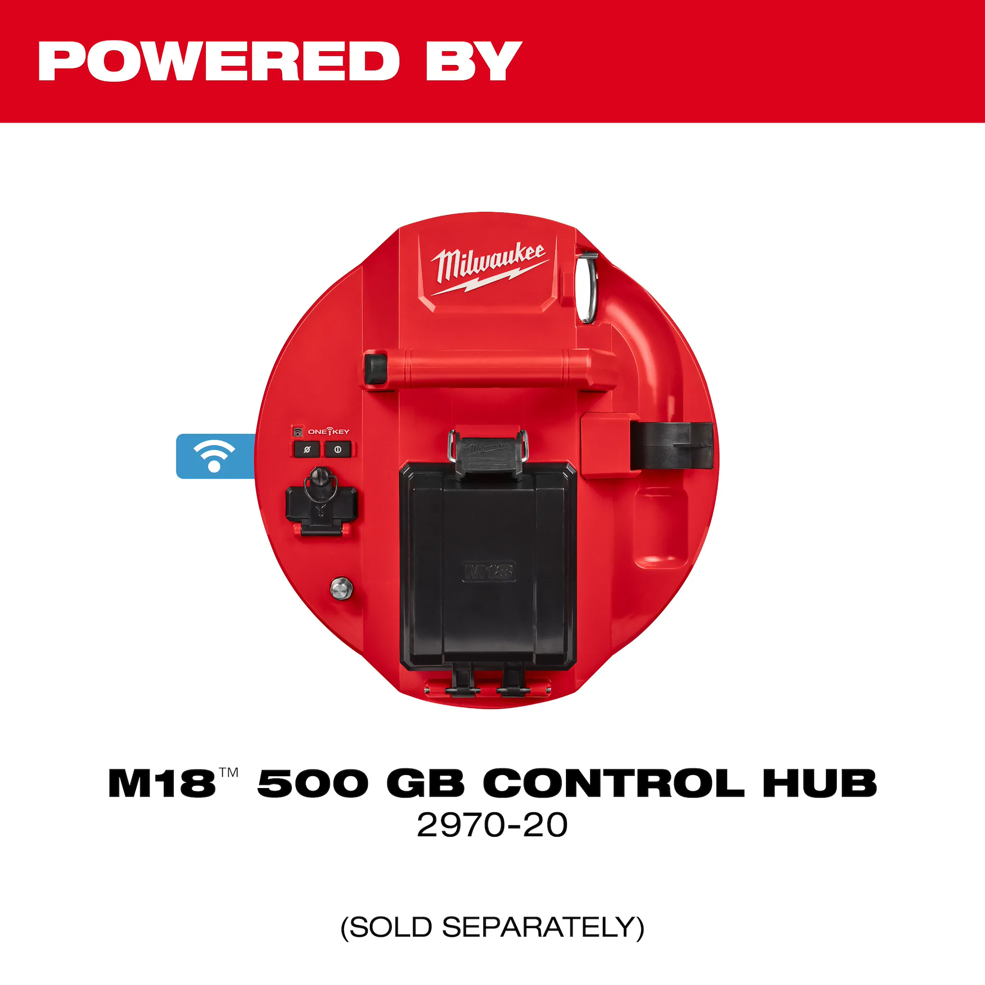 Milwaukee 3976-20 325 ft. Stiff Modular Pipeline Inspection Reel, Tool Only