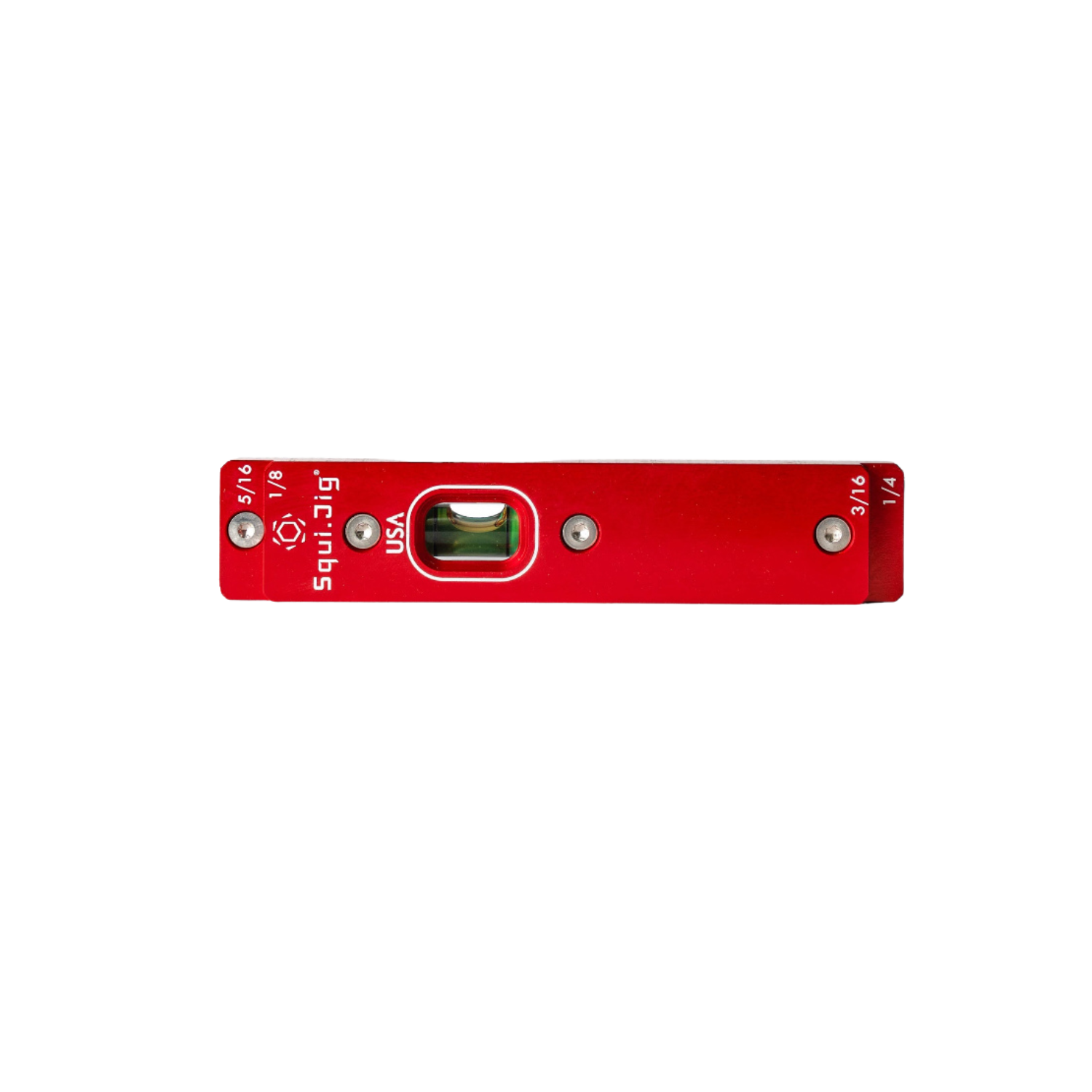SquiJig 4.5" Mini Pro Square, Red/White/Blue