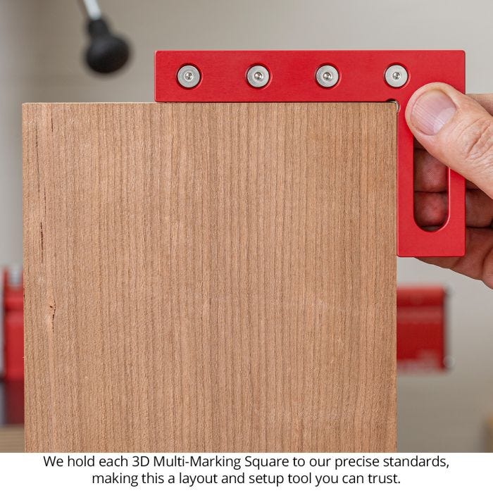 Woodpeckers 3D-MMS-I 3D Multi-Marking Square - Inch
