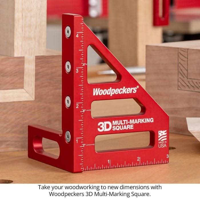 Woodpeckers 3D-MMS-M 3D Multi-Marking Square - Metric